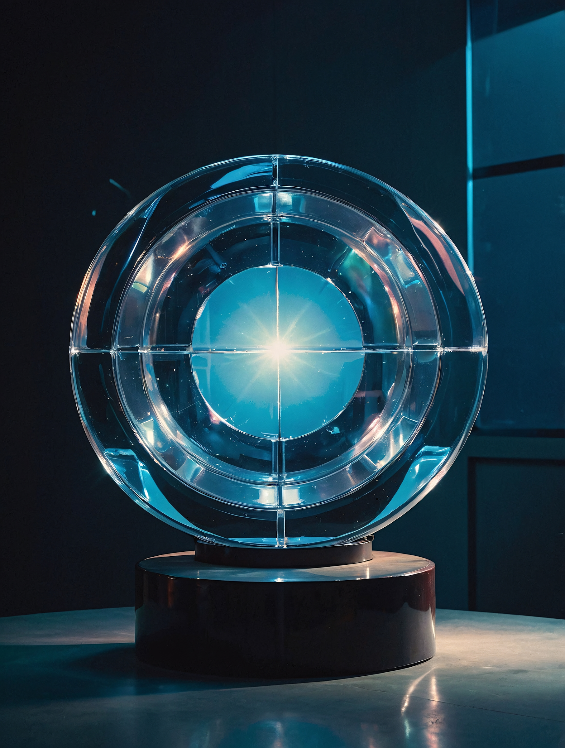 Futuristic Glass Orb