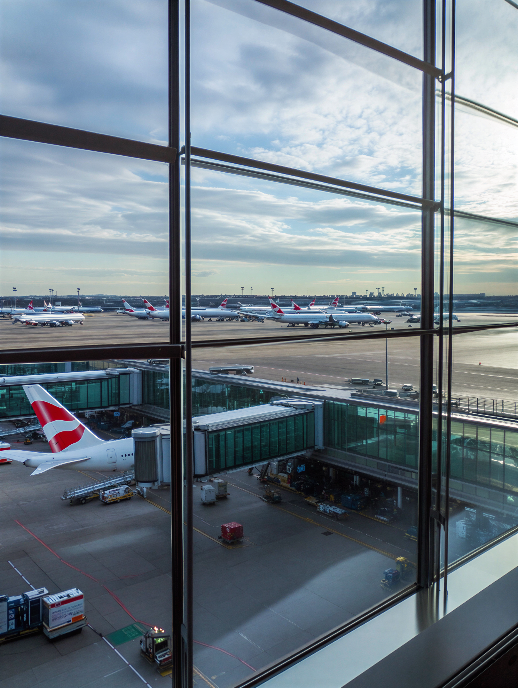 Airport Terminal View 2